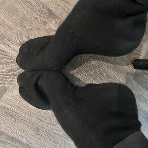 15 days worn socks. Kept in bag between days.